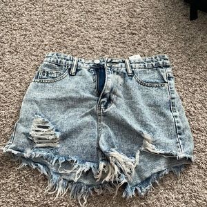 jean shorts